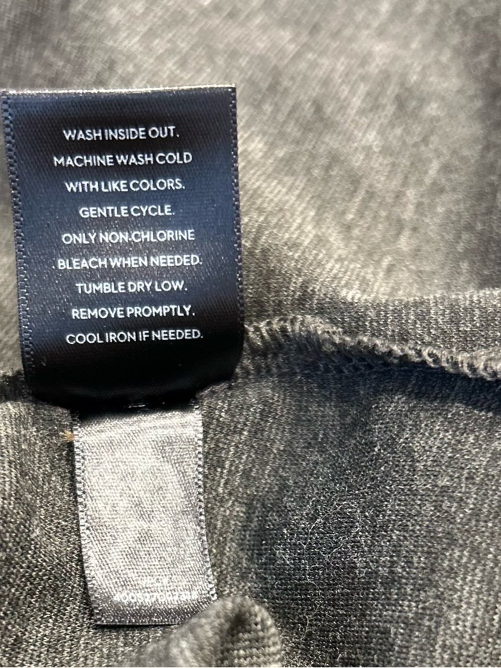 Vera Wang Simply Vera, Bootcut Gray Stretch Pull on Business Casual Pants. - Picture 5 of 7